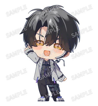 【にじさんじ所属】ハユン_デフォルメイラスト